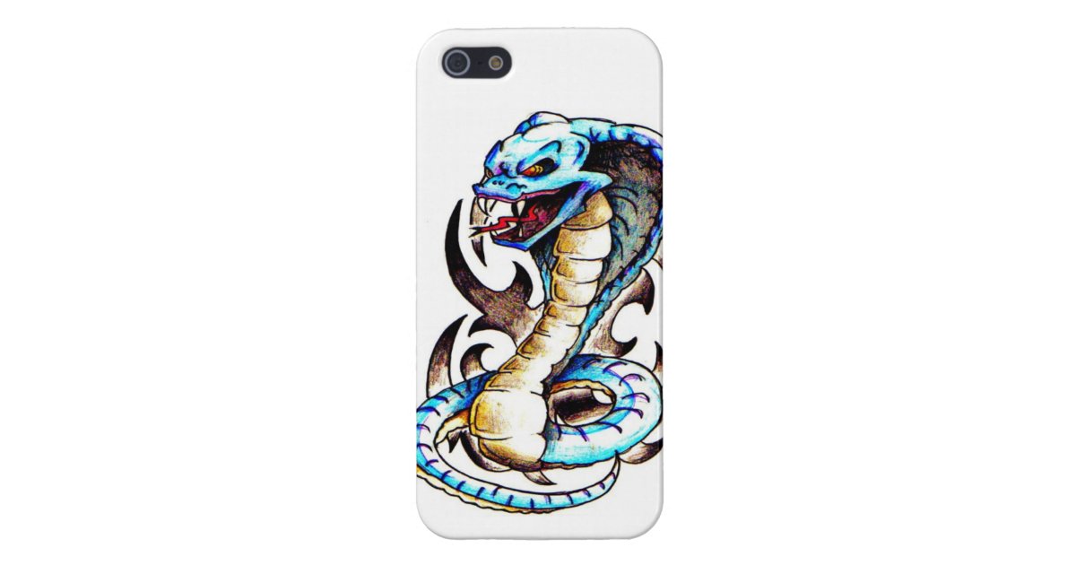 種族のキング コブラ入れ墨 Iphoneケース Zazzle Co Jp