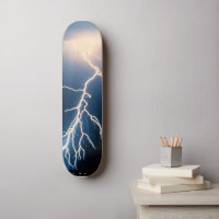 稲妻 スケートボード | Zazzle.co.jp
