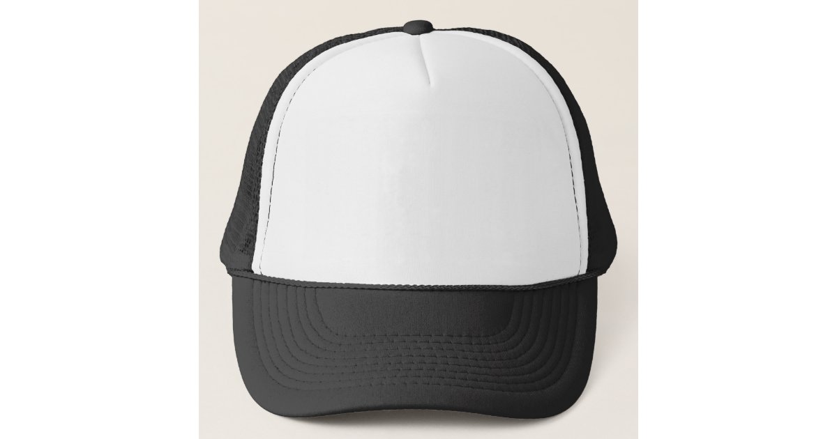 空白のな帽子のテンプレート キャップ Zazzle Co Jp