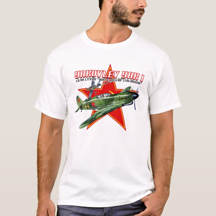第二次世界大戦のロシアのなヤクの戦闘機のワイシャツ Tシャツ Zazzle Co Jp