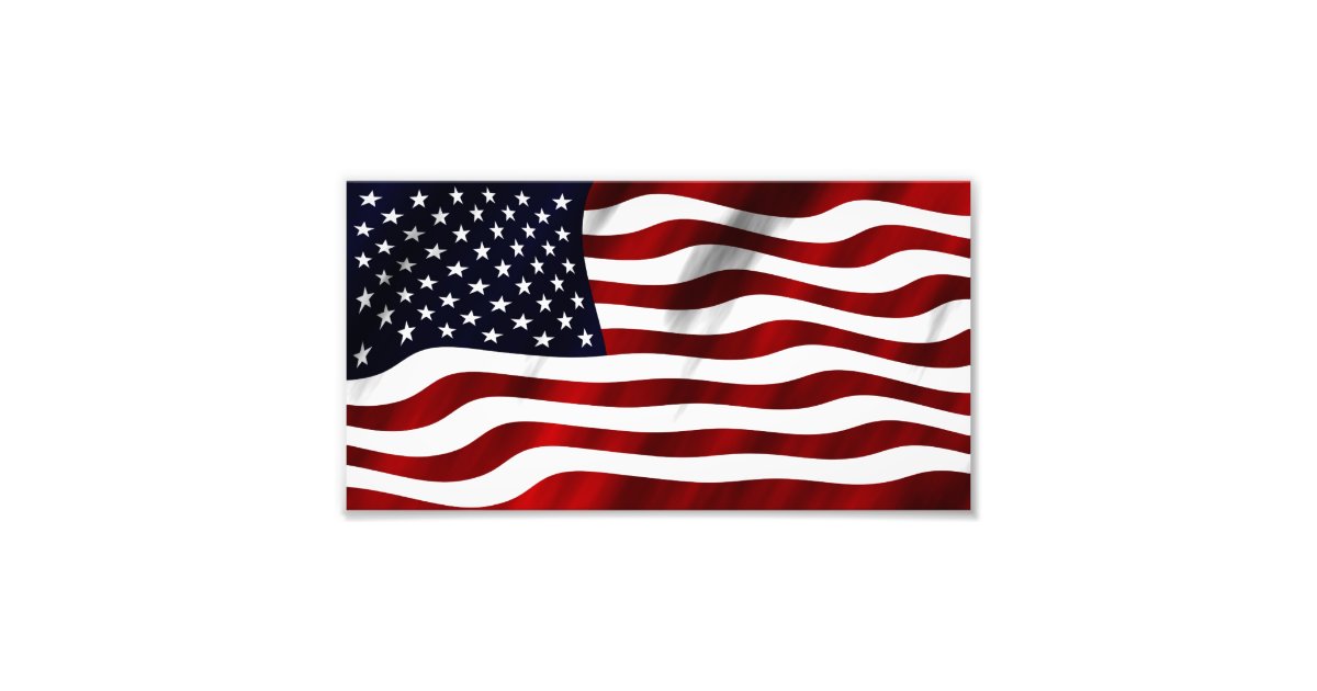 米国国旗愛国独立記念日 フォトプリント Zazzle Co Jp