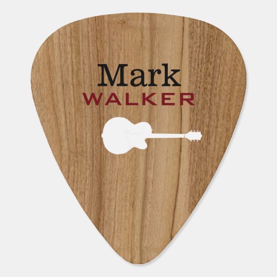 素朴な木製のギタリストの名前のカッコいい ギターピック Zazzle Co Jp 素朴な木製のギタリストの名前のカッコいい ギターピック Zazzle Co Jp