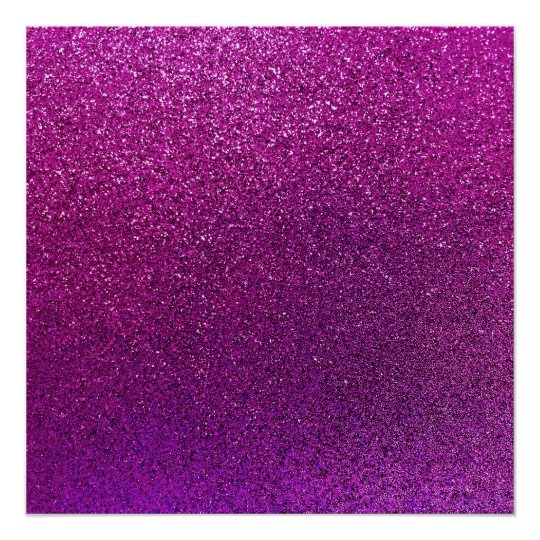 紫色のグリッターの背景のきらびやかな輝き ポスター Zazzle Co Jp