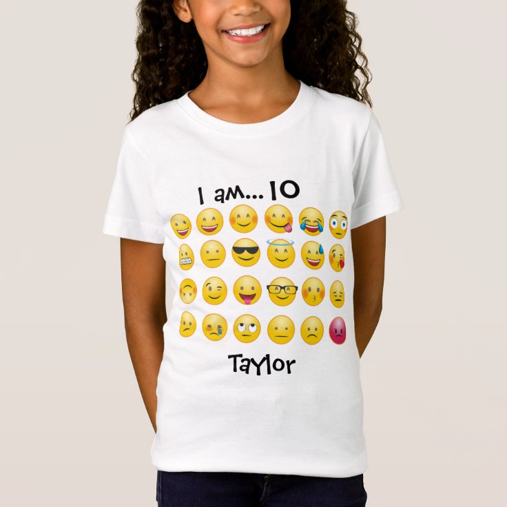 絵文字誕生日シャツ Tシャツ Zazzle Co Jp