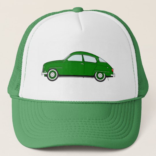 緑のsaab 96の帽子 キャップ Zazzle Co Jp