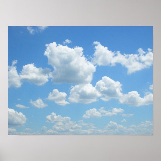 美しい空 ポスター Zazzle Co Jp