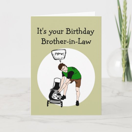 義理の兄弟の誕生日おもしろいの侮辱 カード Zazzle Co Jp