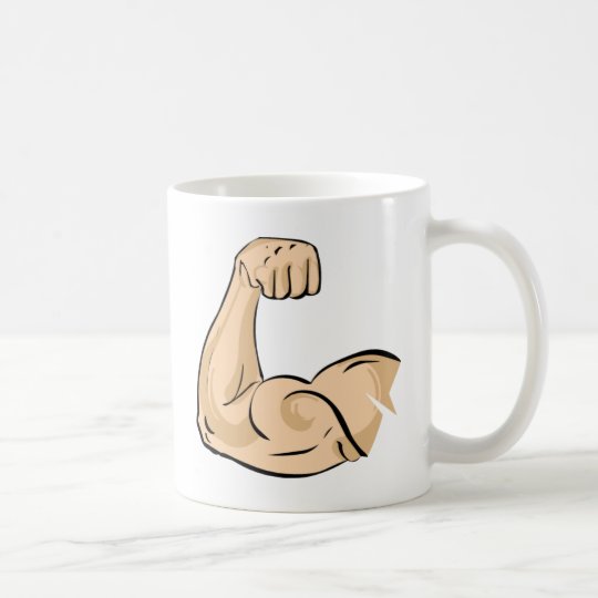 腕筋肉 コーヒーマグカップ Zazzle Co Jp