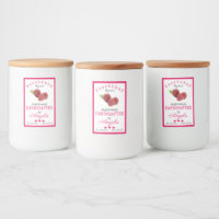 自家製ラズベリーリキュールボトルラベル | フードラベル | Zazzle.co.jp
