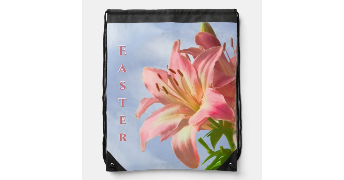 花の写真ピンクイースターリリー スカイ ナップサック Zazzle Co Jp 花の写真ピンクイースターリリー スカイ ナップサック Zazzle Co Jp