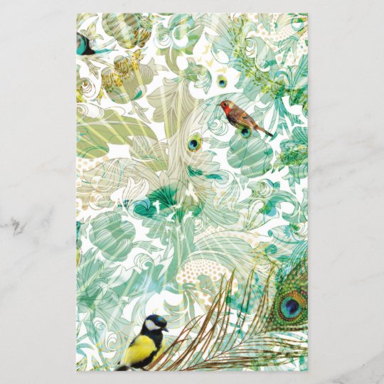 花の景色のコラージュ Zazzle Co Jp