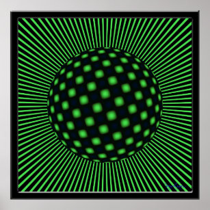 視覚 効果ポスター プリント Zazzle Co Jp