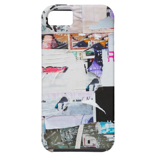 落書きの壁のbanksyのスタイルによって引き裂かれる紙 Case Mate Iphoneケース Zazzle Co Jp