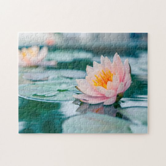 蓮の花池 ジグソーパズル Zazzle Co Jp 蓮の花池 ジグソーパズル Zazzle Co Jp