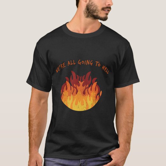 虚無主義者のニヒリズムの火の炎 Tシャツ Zazzle Co Jp