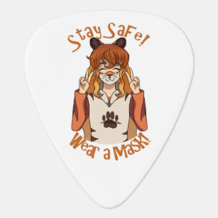 かわいい キャラクターギターピック Zazzle Co Jp