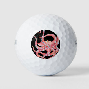 タコゴルフボール Zazzle Co Jp