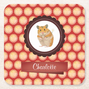 かわいい ハムスターコースター Zazzle Co Jp かわいい ハムスターコースター Zazzle Co Jp
