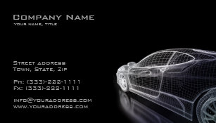 車名刺 車デザイン名刺 Zazzle Co Jp