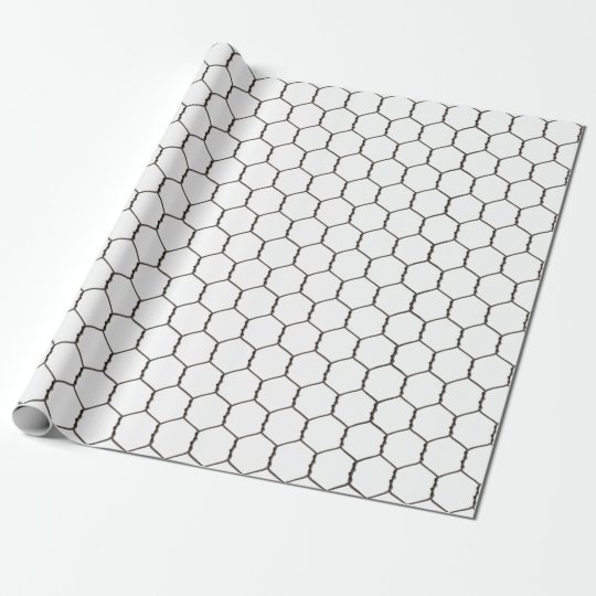 農素朴場用チキンワイヤー包装紙 ラッピングペーパー Zazzle Co Jp