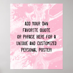 ピンク色ポスター プリント Zazzle Co Jp