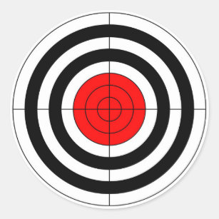 射撃シール Zazzle Co Jp
