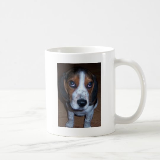 間抜けな犬のランディのビーグル犬の子犬 コーヒーマグカップ Zazzle Co Jp