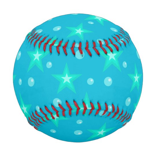 青い星が水中空に泡を吹く 野球ボール Zazzle Co Jp 青い星が水中空に泡を吹く 野球ボール Zazzle Co Jp