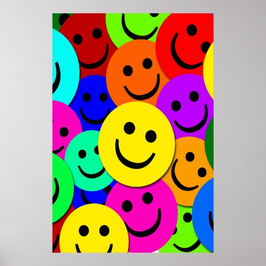 顔のコラージュポスター ポスター Zazzle Co Jp