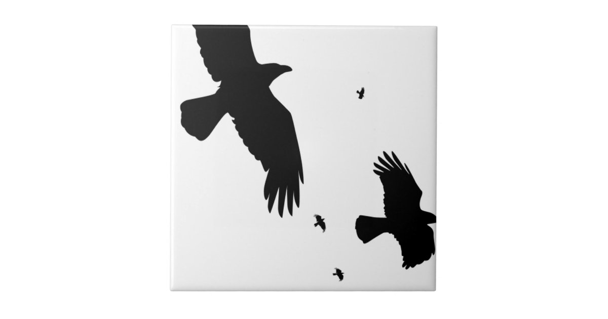 飛行機のシルエットでカラスを殺すこと タイル Zazzle Co Jp 飛行機のシルエットでカラスを殺すこと タイル Zazzle Co Jp