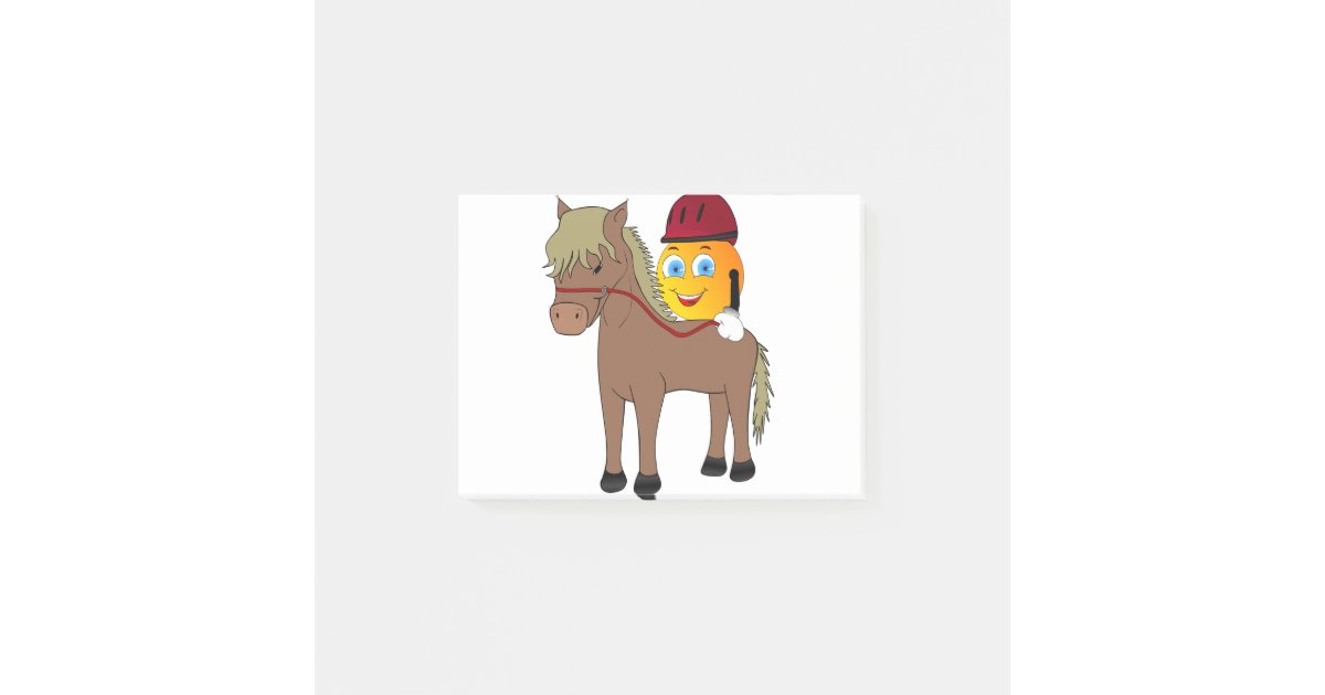 馬おもしろいの絵文字 ポストイット Zazzle Co Jp 馬おもしろいの絵文字 ポストイット Zazzle Co Jp