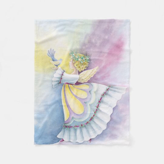 鳥のフリースブランケットを握る天使 フリースブランケット Zazzle Co Jp 鳥のフリースブランケットを握る天使 フリースブランケット Zazzle Co Jp