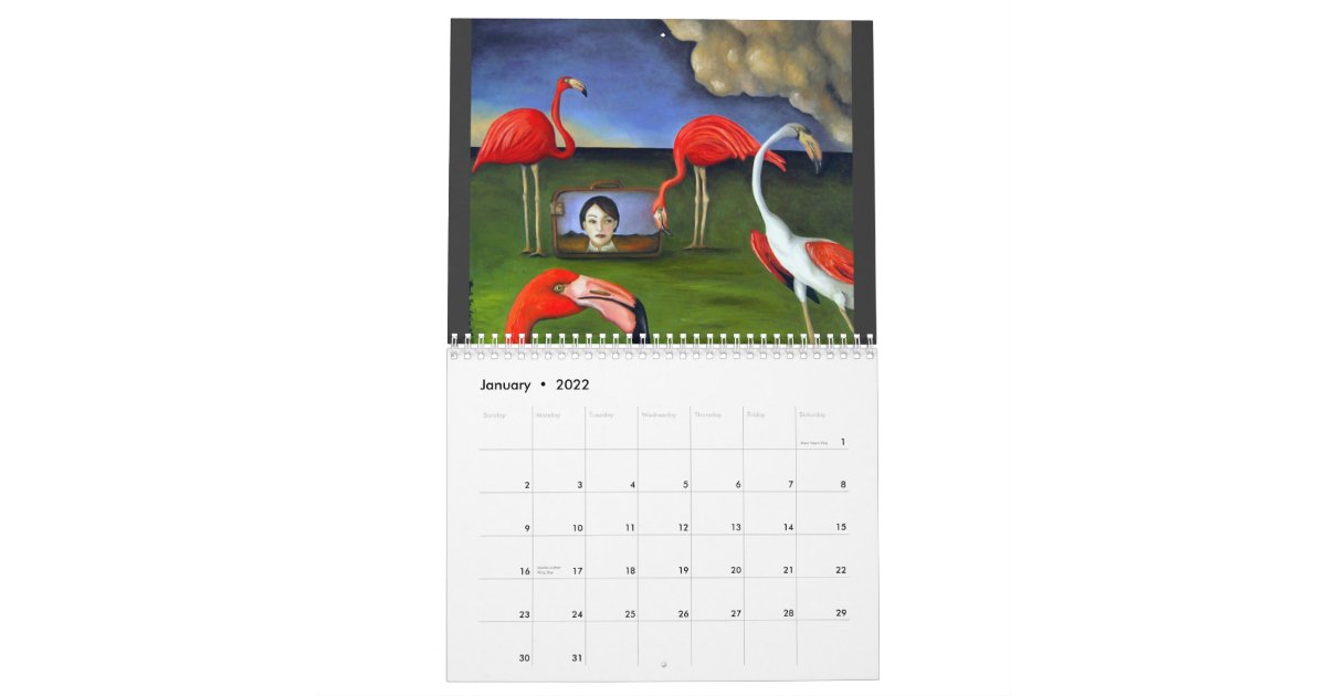 鳥 奇妙11年 カレンダー Zazzle Co Jp