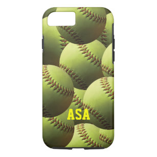 ソフトボール プレーヤiphone 8 7ケース Zazzle Co Jp