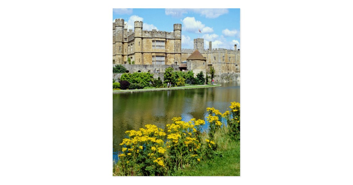 黄色いリーズ城のケント イギリスの花 ポストカード Zazzle Co Jp 黄色いリーズ城のケント イギリスの花 ポストカード Zazzle Co Jp