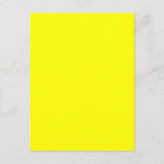 黄色の背景空白のテンプレート ポストカード Zazzle Co Jp