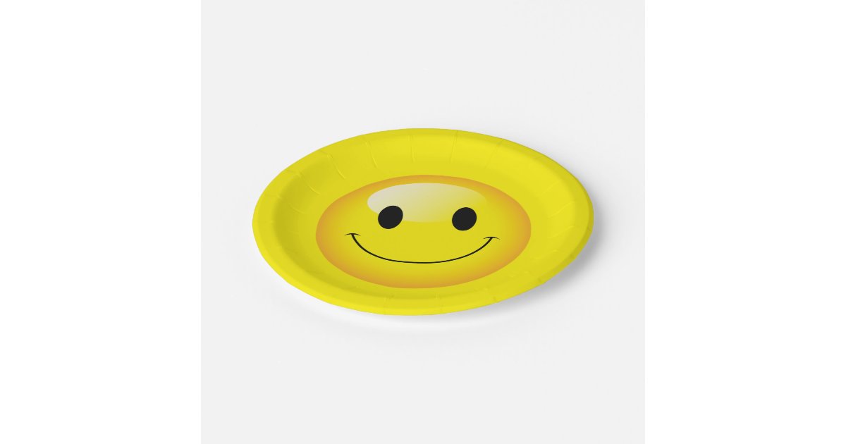 黄色顔ハッピーバースデー絵文字パーティー ペーパープレート Zazzle Co Jp 黄色顔ハッピーバースデー絵文字パーティー ペーパープレート Zazzle Co Jp