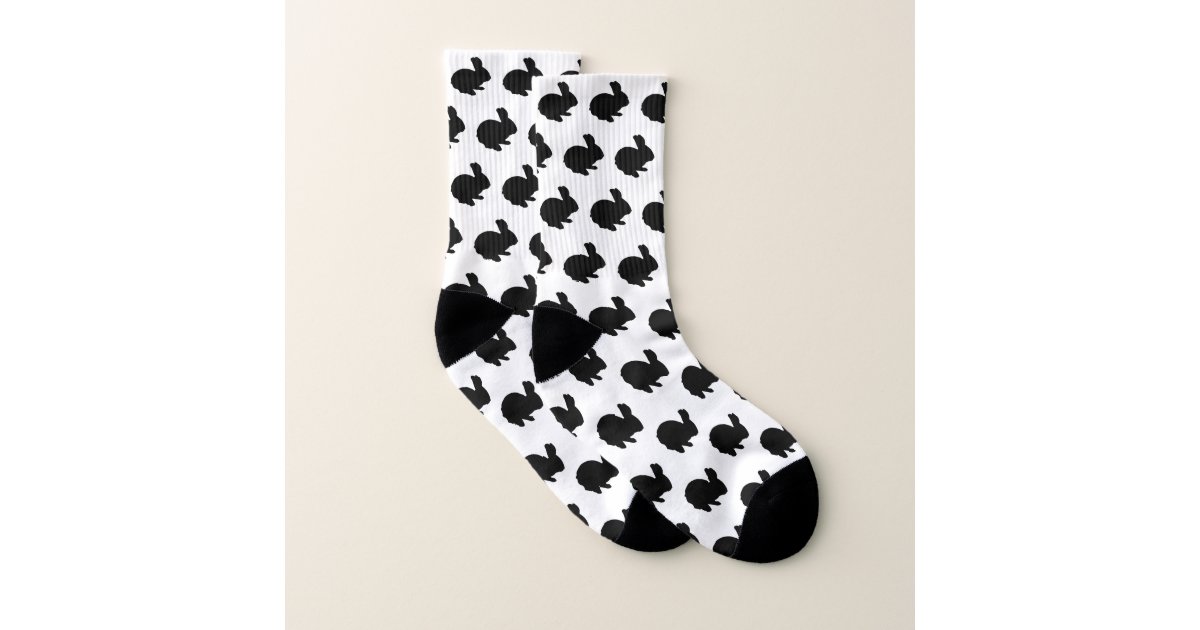 黒いシルエットのウサギのソックス ソックス Zazzle Co Jp 黒いシルエットのウサギのソックス ソックス Zazzle Co Jp