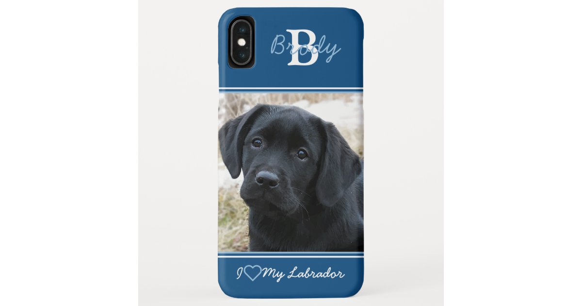 黒いラブラドールの子犬 かわいい犬 黒いラボ Case Mate Iphoneケース Zazzle Co Jp
