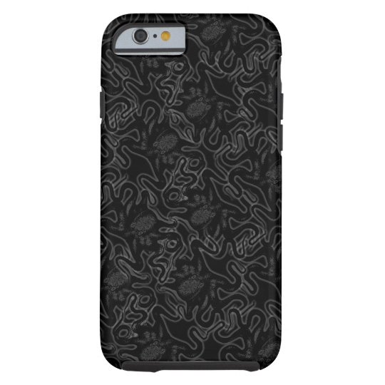 黒い視覚効果の深海のタコの黒 Case Mate Iphoneケース Zazzle Co Jp