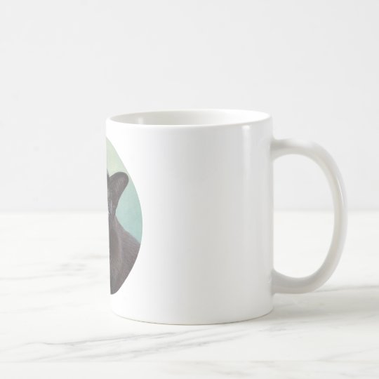 黒いmurmese猫のアメリカヘラジカ コーヒーマグカップ Zazzle Co Jp