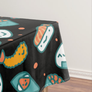 かわいい キャラクターテーブルクロス Zazzle Co Jp