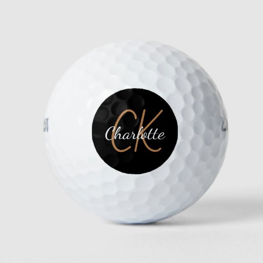 黒の金ゴールド モノグラム イニシャル名ミニマリスト ゴルフボール Zazzle Co Jp 黒の金ゴールド モノグラム イニシャル名ミニマリスト ゴルフボール Zazzle Co Jp