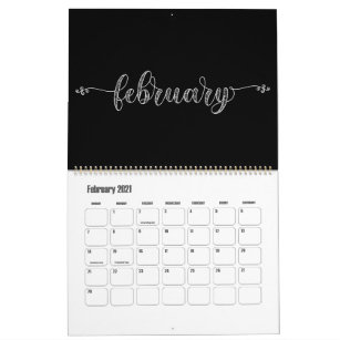 モノクロカレンダー 壁掛けカレンダー Zazzle Co Jp モノクロカレンダー 壁掛けカレンダー Zazzle Co Jp