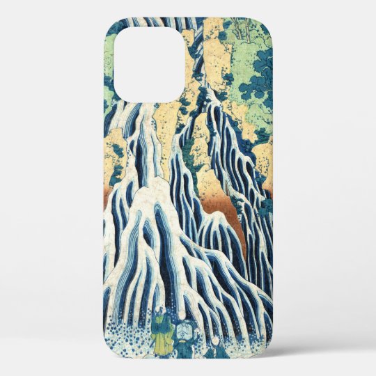 黒上北斎浮世絵の切振滝 Case Mate Iphoneケース Zazzle Co Jp