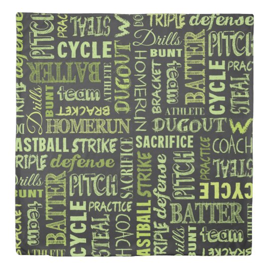 黒板のfastpitchのソフトボールの言葉 掛け布団カバー Zazzle Co Jp