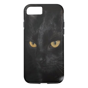 黒い 猫iphone 8 7ケース Zazzle Co Jp