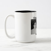 ʻOhanaのMarcielの黒15のozのツートーンマグ ツートーンマグカップ (左)