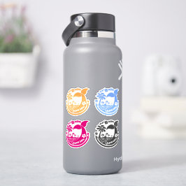 ʻOhana A Pau Hawaiian Family 4-Color Square Sticke シール