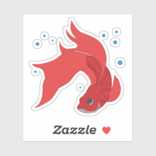 Β魚 シール